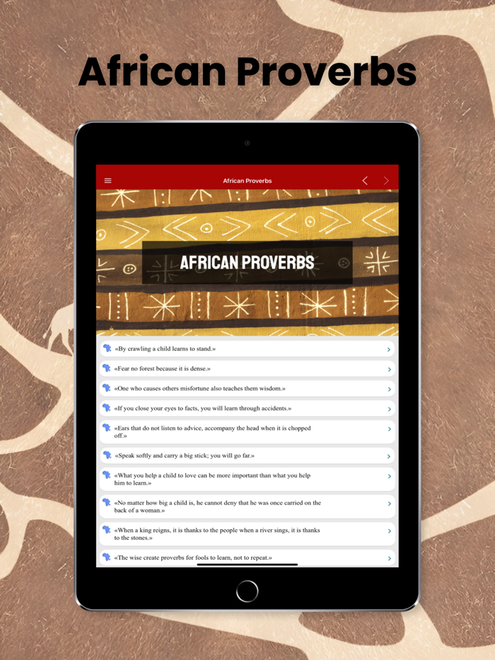 African Proverbs by Topic