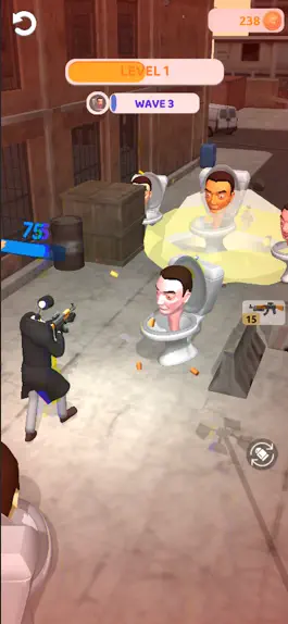 Game screenshot Skibidi War - Toilets Attack mod apk