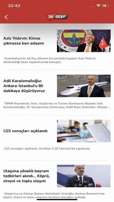 34 Gün Haber Screenshot
