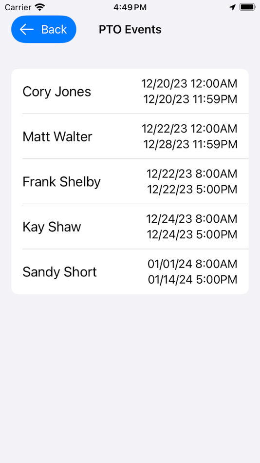#5. In Out Board App (iOS) 게시자: Mathew Moore