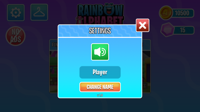 Rainbow Alphabet Guys Survivor Screenshot