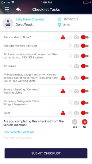 CameraMatics SafeDriver screenshot 4