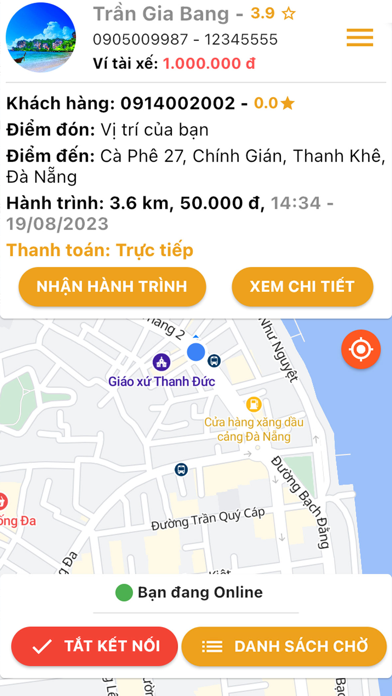 E-CAR Driver: Gọi xe ô tô điện Screenshot