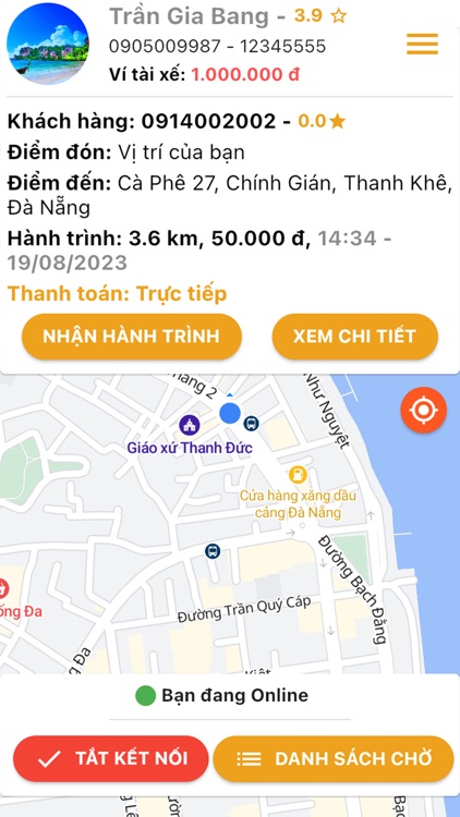 E-CAR Driver: Gọi xe ô tô điện