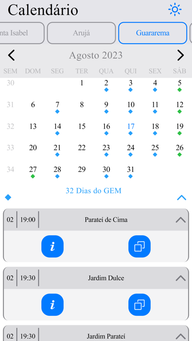 Musical Events Santa Isabel Screenshot