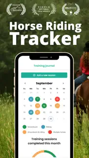 horse riding tracker rideable iphone screenshot 1