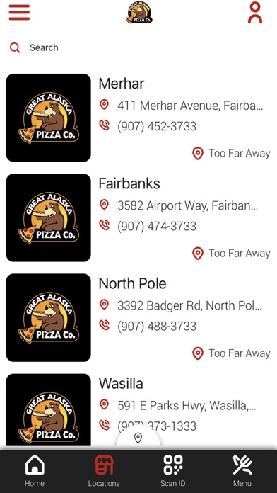 Great Alaska Pizza Company Screenshot