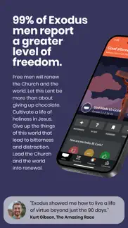 exodus 90 - live different iphone screenshot 2