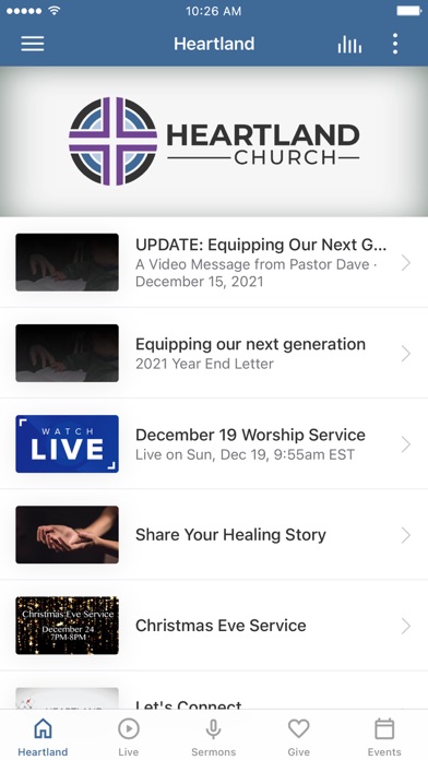 Heartland Church Fort Wayne Screenshot