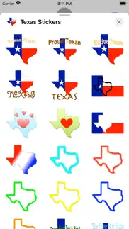 texas stickers iphone screenshot 1
