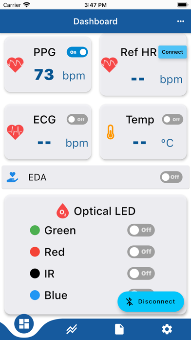 ADI Study Watch Screenshot