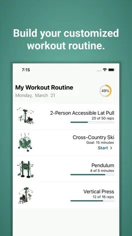 Game screenshot Greenfields Outdoor Fitness hack