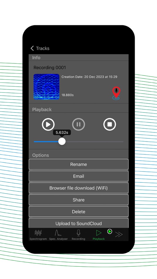 #5. SpectrumView (iOS) 由: Oxford Wave Research Ltd.