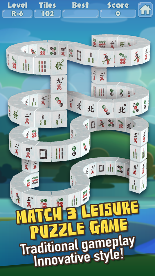 #1. 3D Triple Tile Match (iOS) 由: mei lien lin