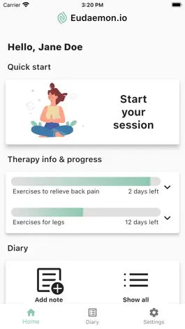 Game screenshot Eudaemon.io - Physiotherapy mod apk