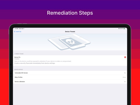 Ivanti Go iPad app afbeelding 3