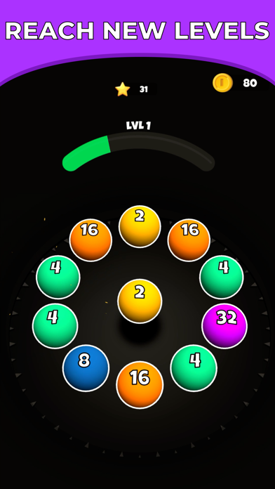 Roll Merge 3D - Number Puzzle Screenshot