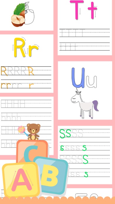Calligraphy coloring book Screenshot