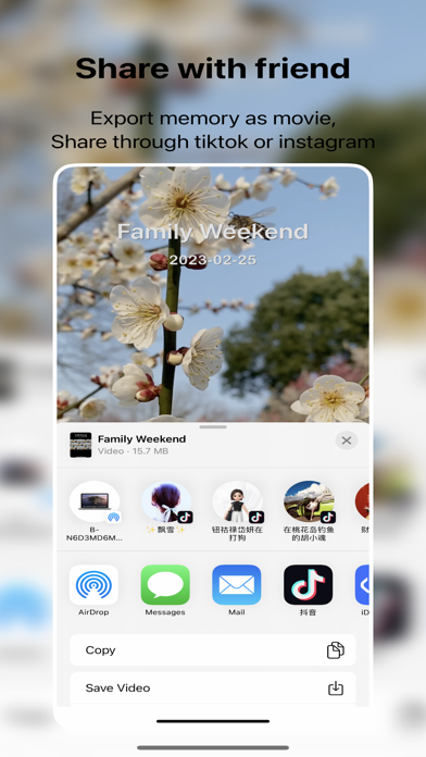 Memov-Video diary for memories Screenshot