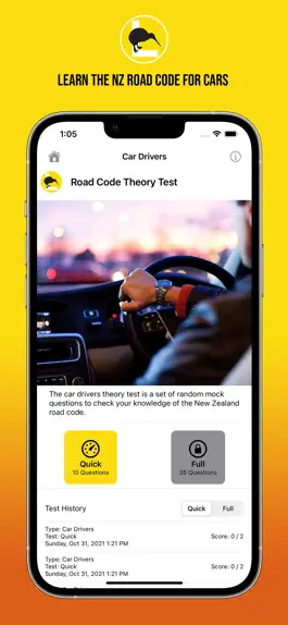 Game screenshot NZ Road Code Theory Test apk