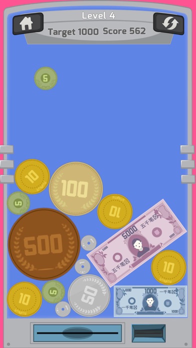 Money Drop Puzzle Challenge Screenshot