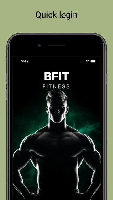 BFIT fitness Screenshot