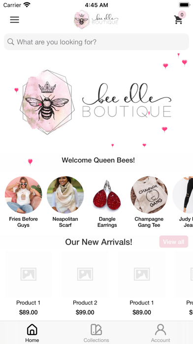 Bee Elle Boutique Screenshot