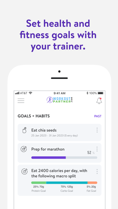 Workout Partner Fitness Trackr Screenshot