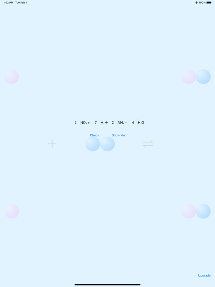 Interactive Equation Balancer