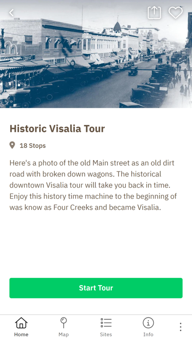 Visalia Historic Walking Tour Screenshot