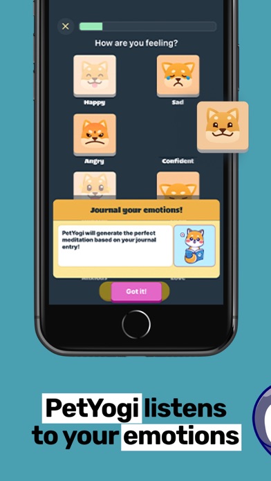PetYogi: self care journal Screenshot
