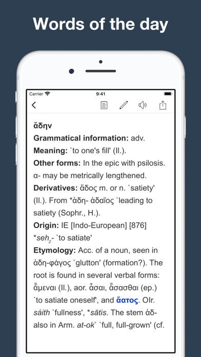 Greek Etymology Dictionaryのおすすめ画像6