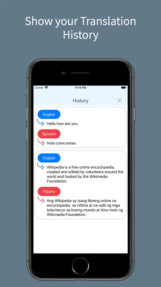 #5. Say Hello Translate (iOS) By: Yogesh Rathod