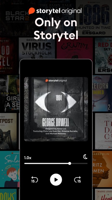 Storytel - Audiobooks Library Screenshot