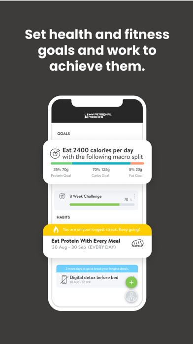 Square One Fitness App Screenshot