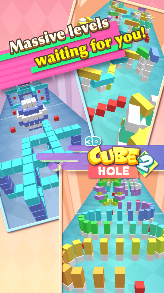#1. CubeHole2 (iOS) 由: mei lien lin