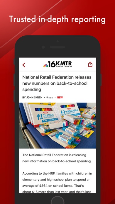 KMTR News Screenshot