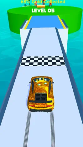 Game screenshot Golden Car Run 3D apk
