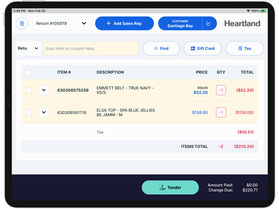 Screenshot #5 pour Heartland Retail
