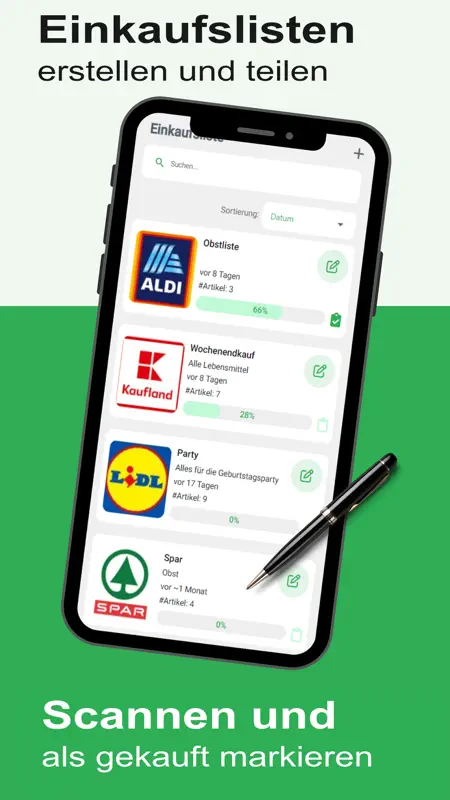 Shopping Budget Einkaufsliste screenshot 8 of 8