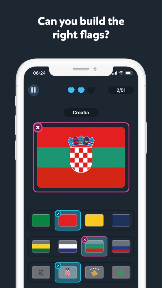 #2. FlagBuilder: Flag puzzle (iOS) 来自: Vinga Studios AB