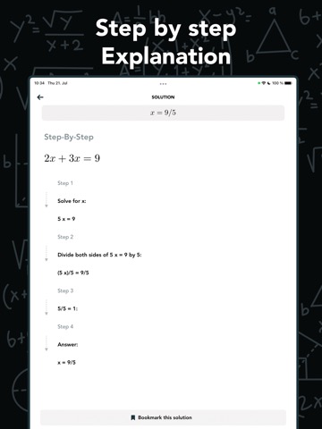 数学の問題を解いてくれるアプリ 数学 計算機 くぁんだのおすすめ画像3