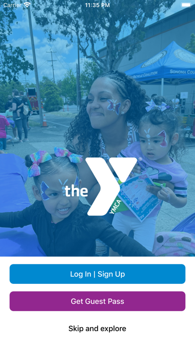 Sonoma County Family YMCA. Screenshot