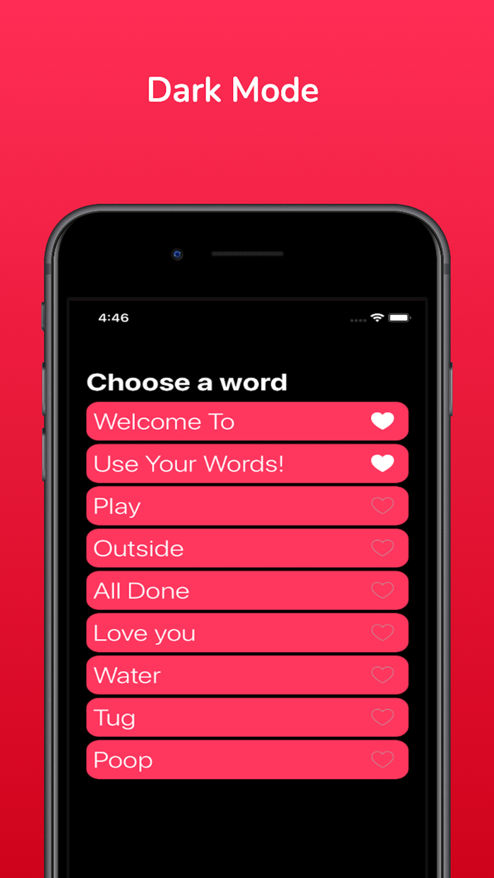 Use Your Words - AAC buttons