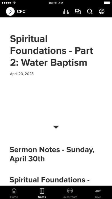 Country Faith Church Screenshot