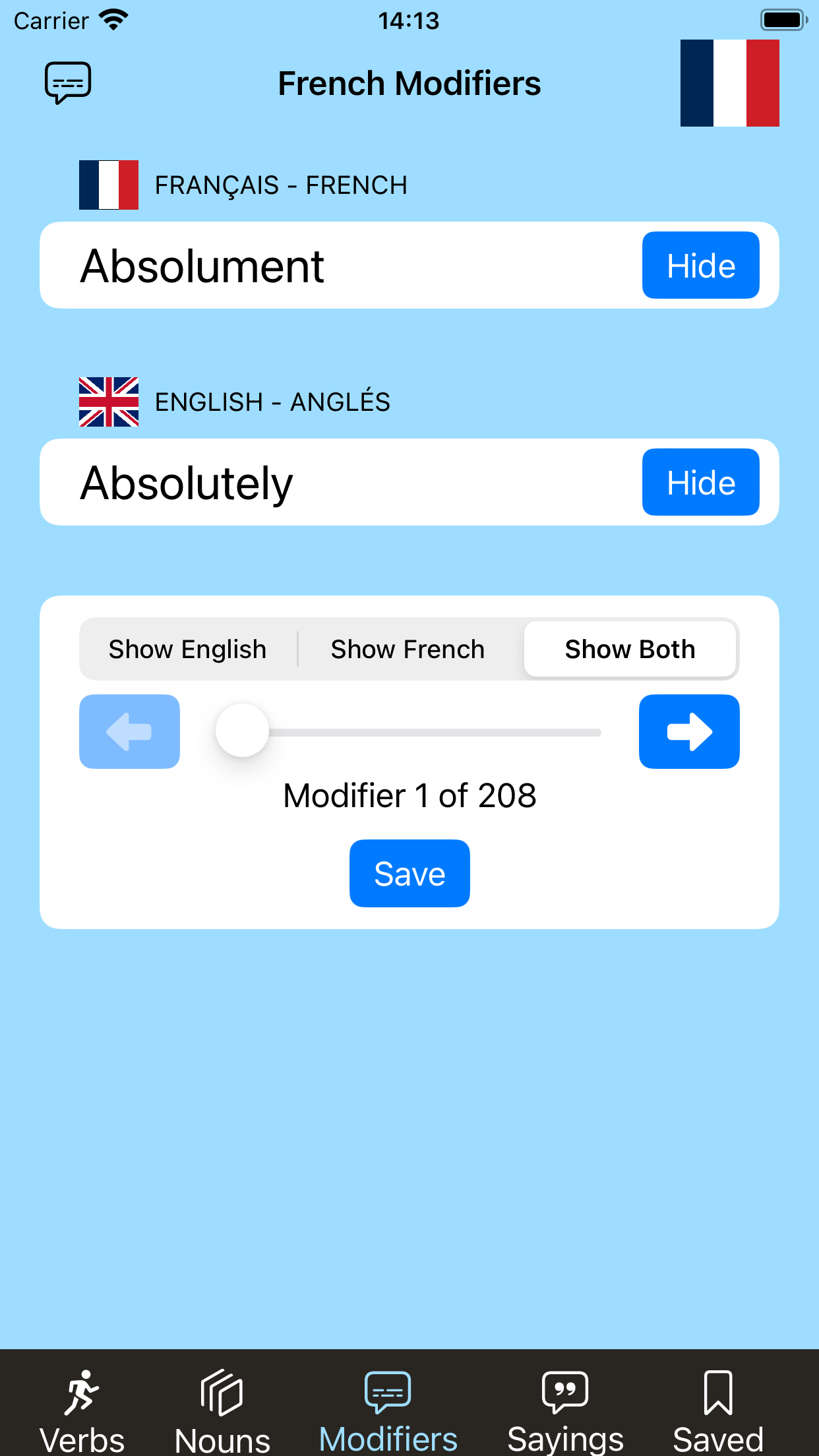 French Vocab!