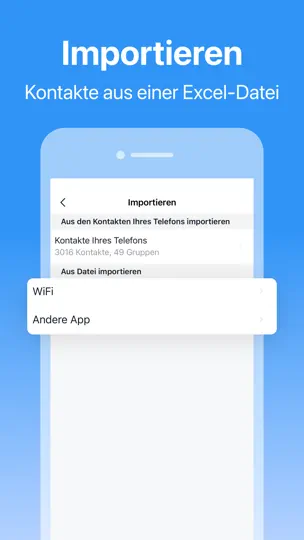 Screenshot von SA Kontakte auf dem iPhone 2