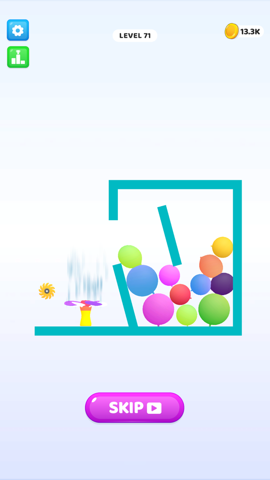 #2. Balloon Slicer - Balloon Pop (iOS) By: Naranja Games