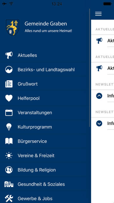 Gemeinde Graben Screenshot