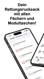rettungsrucksack organizer iphone bildschirmfoto 2
